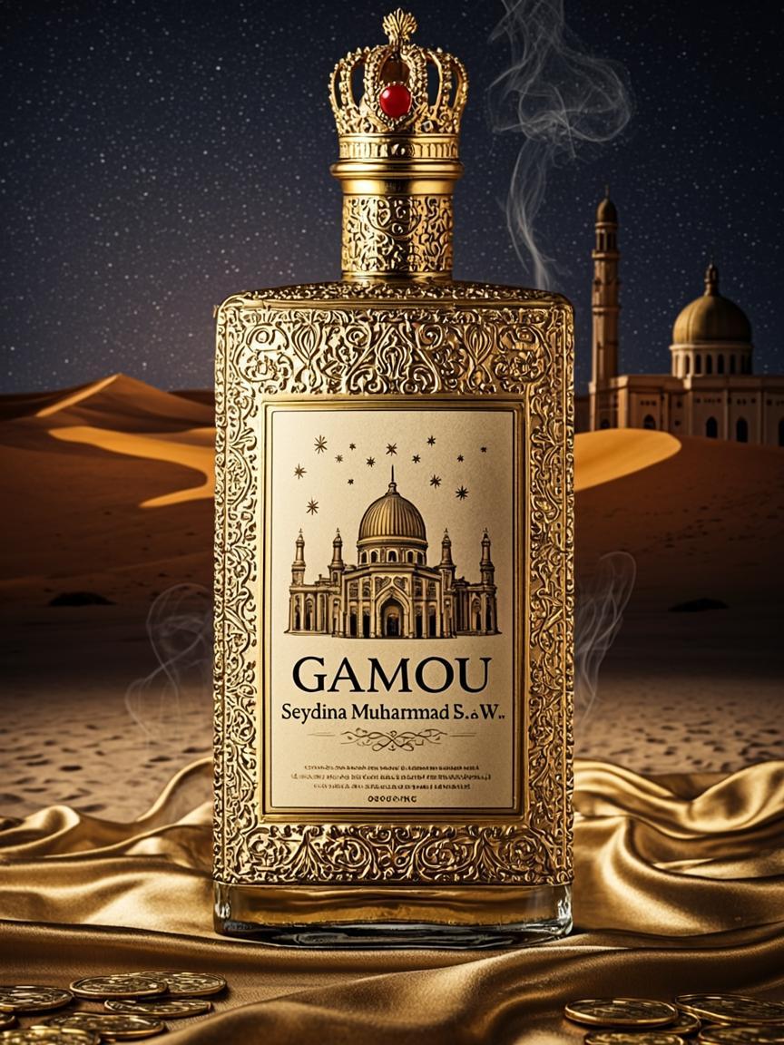 Bouteille Collector Nuit du Désert — GAMOU — Seydina Muhammad Ṣ.A.W.