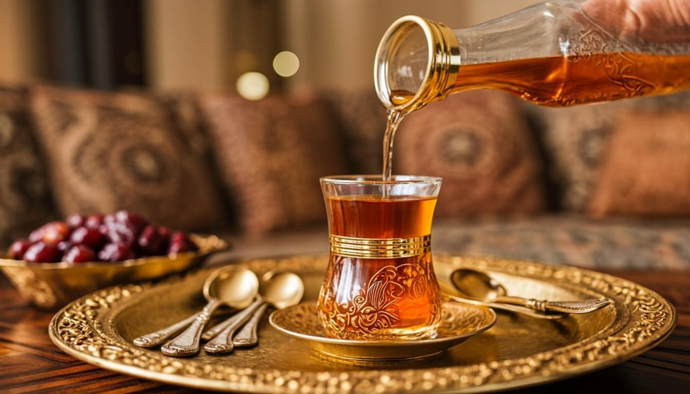 Carafe Service Cristal Dattes — Tamr al Medina