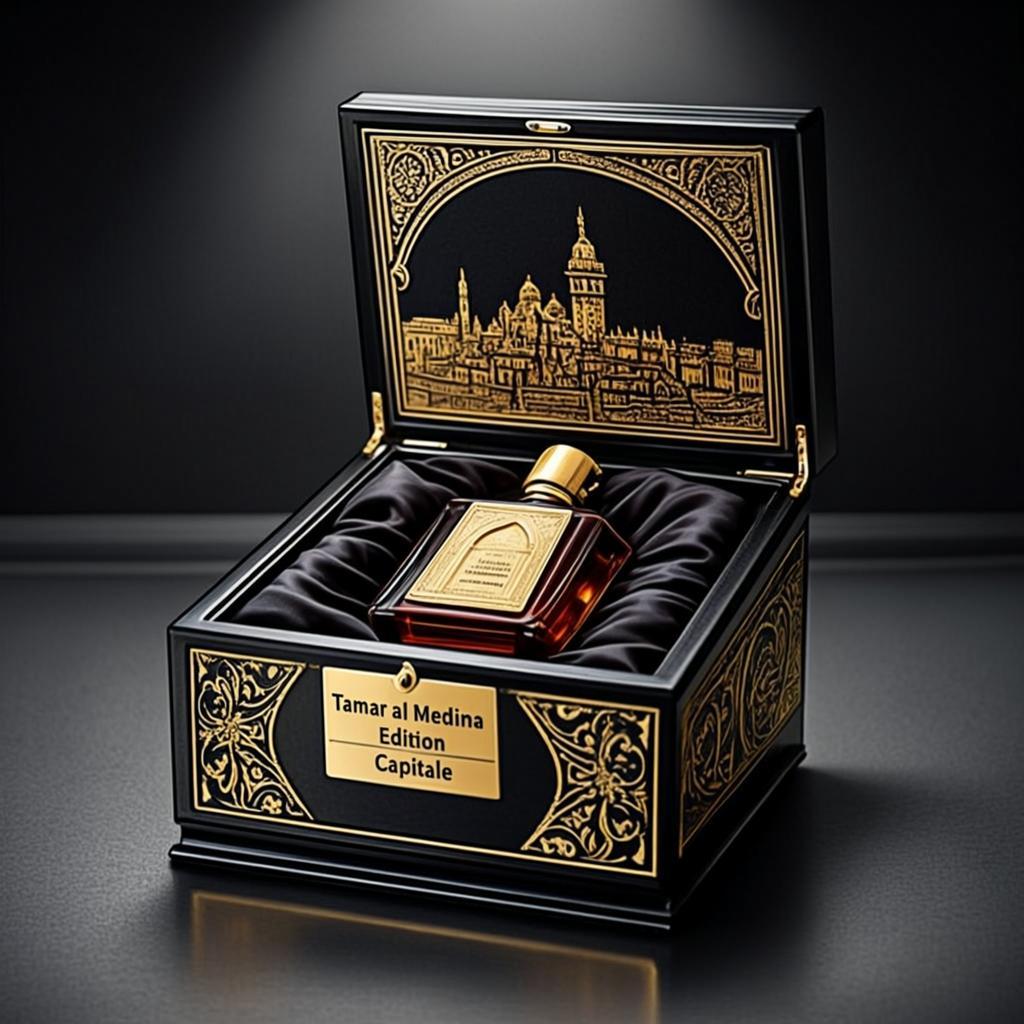 Coffret Capitale Or Noir — Tamr al Medina
