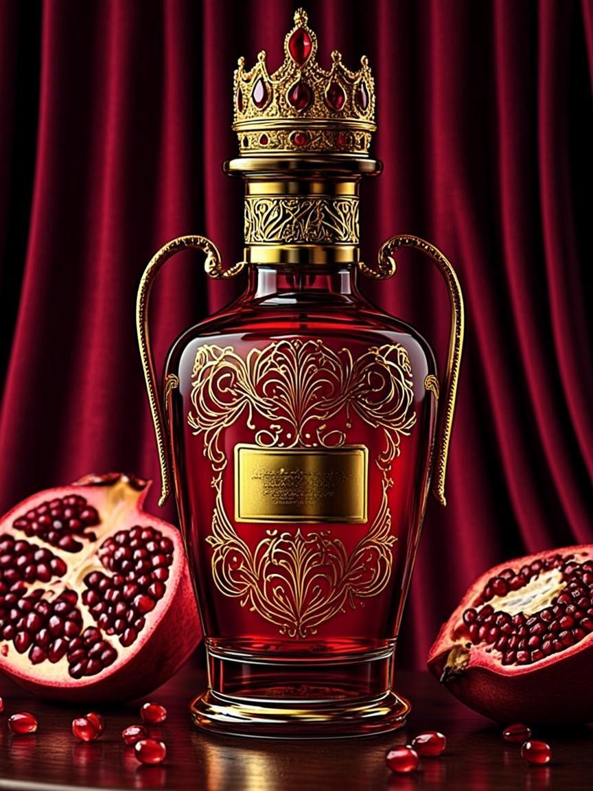 Amphore Rubis Grenade Or — FILOUN