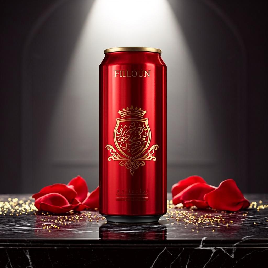 Canette Rouge Or Marbre — FILOUN