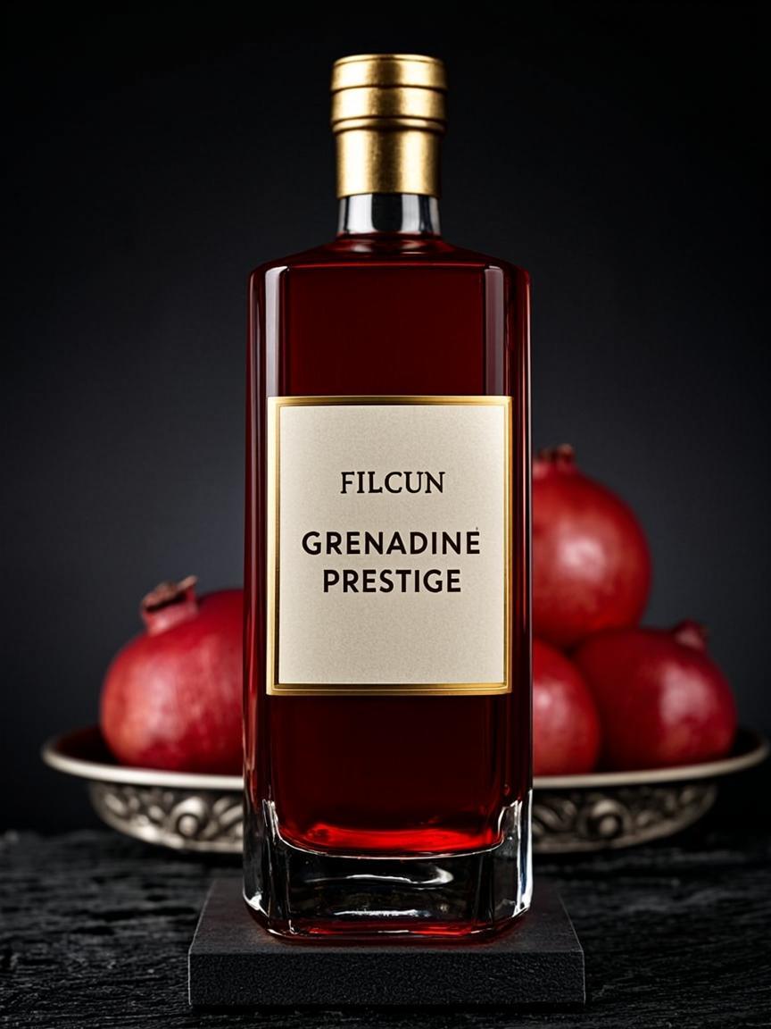 Decanter Carre Cristal Grenadine — FILOUN