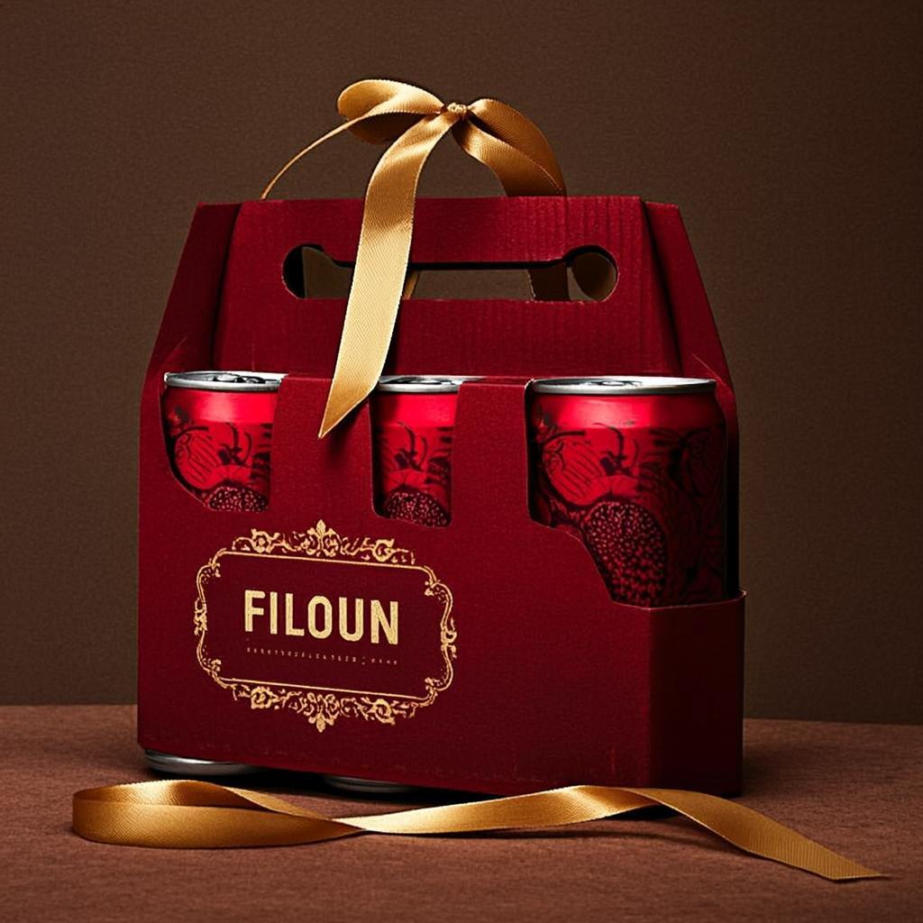 Pack 6 Canettes Cartable Rubis — FILOUN