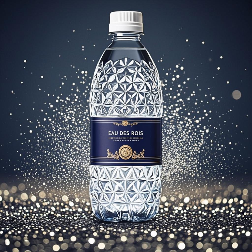 Pet Facettes Saphir Bokeh — L’eau des Rois
