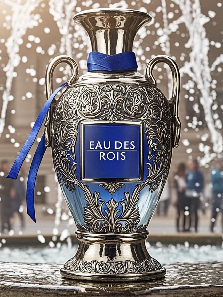 Amphore Argent Bleu Fraicheur — L’eau des Rois