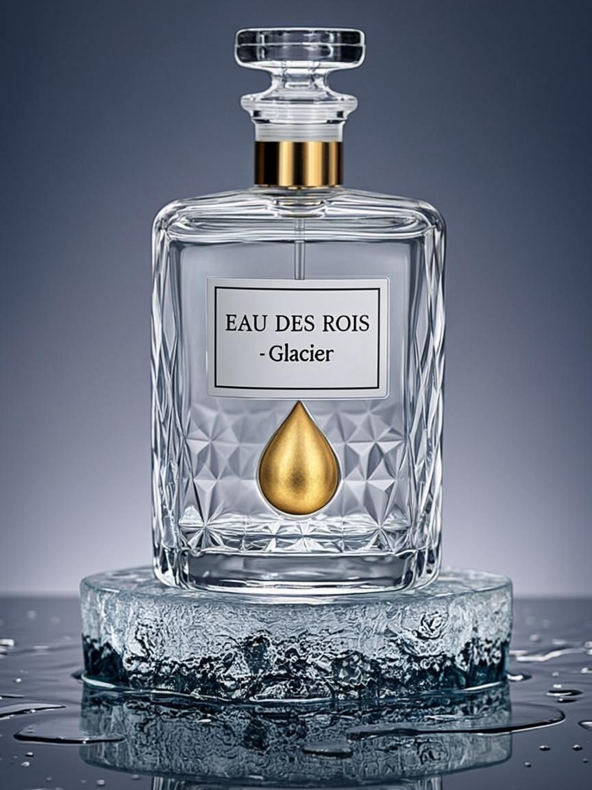 Decanter Glacier Goutte Or — L’eau des Rois