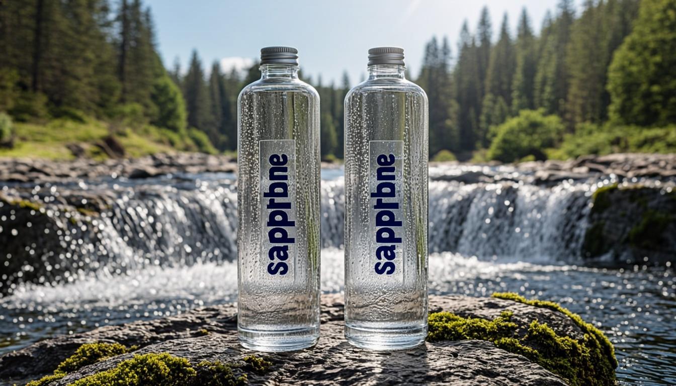 Duo Bouteilles Cascade Alpine — L’eau des Rois