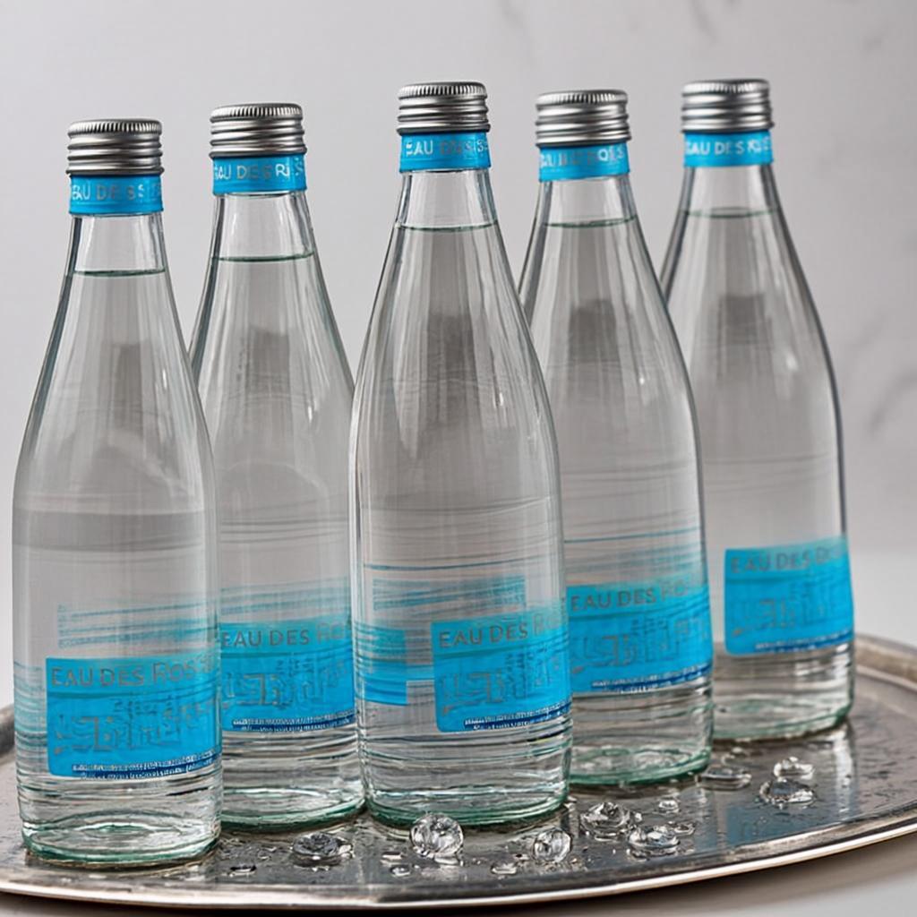 Miniatures Etage Cristal Argent — L’eau des Rois