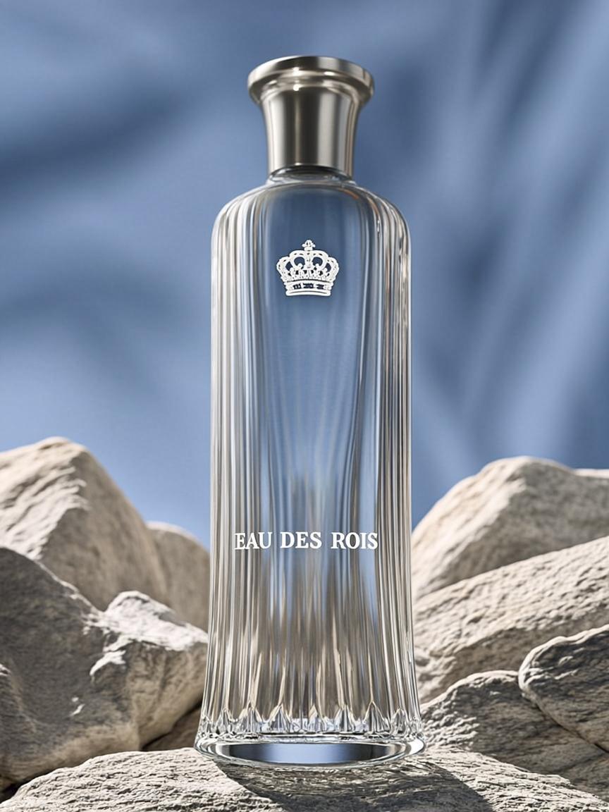 Bouteille Slim Couronne Argent — L’eau des Rois
