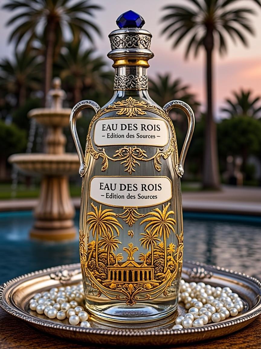 Amphore Gravure Sources Royales — L’eau des Rois
