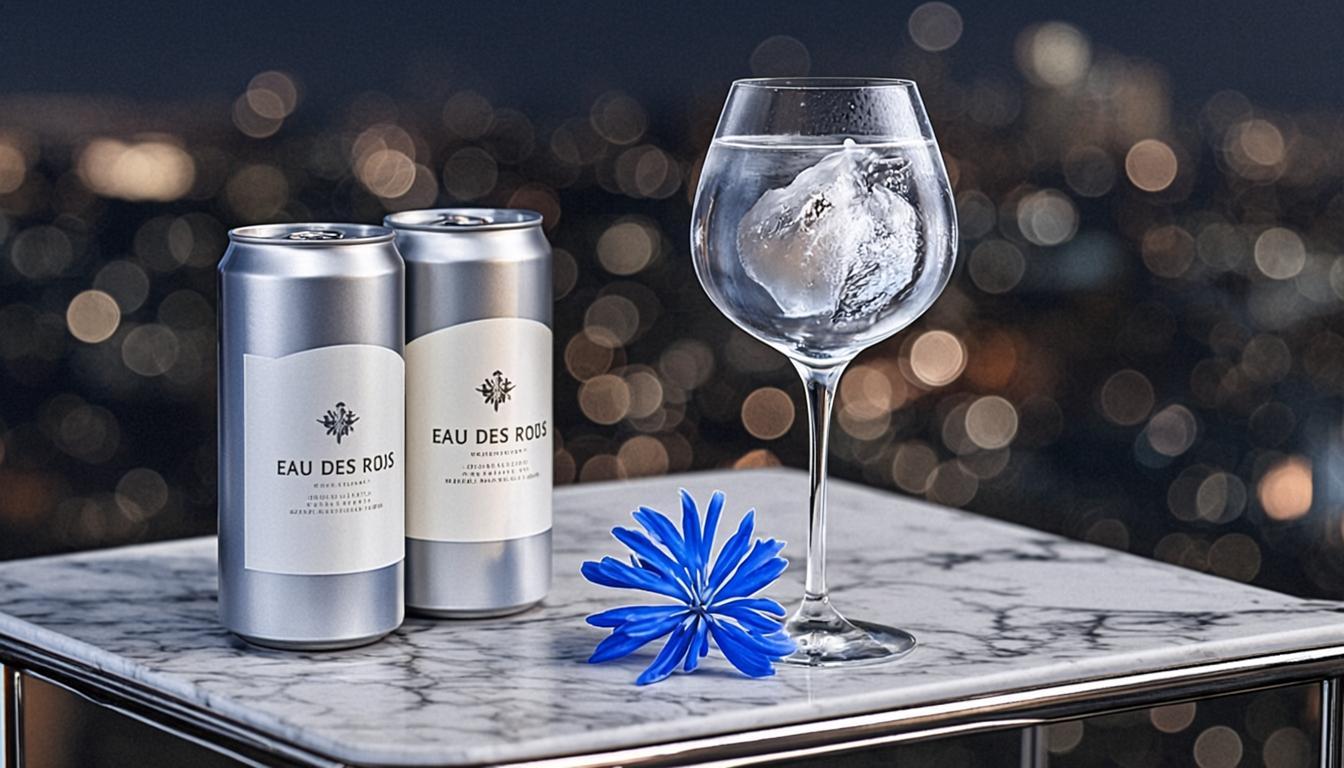 Duo Canettes Flutes Bulles Fines — L’eau des Rois