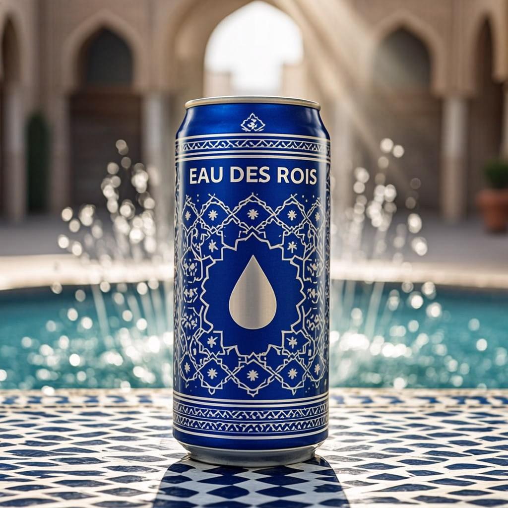 Canette Mosaique Bleue Andalouse — L’eau des Rois