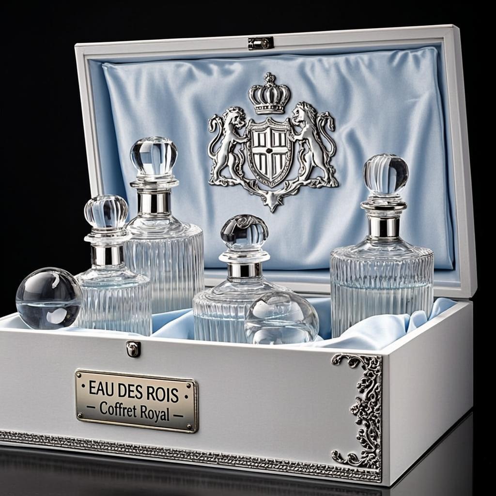 Coffret Cristal Sources Royales — L’eau des Rois