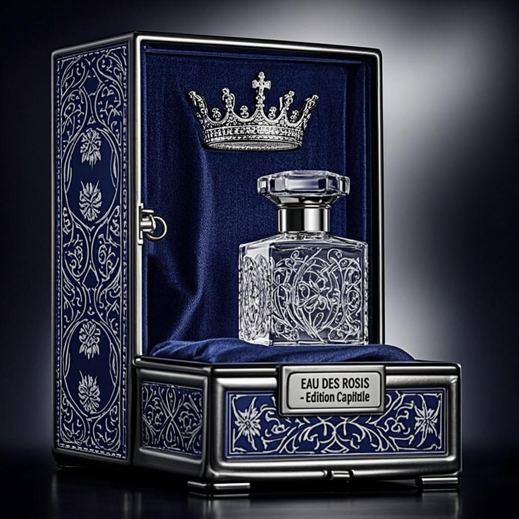 Coffret Capitale Bleu Argent — L’eau des Rois