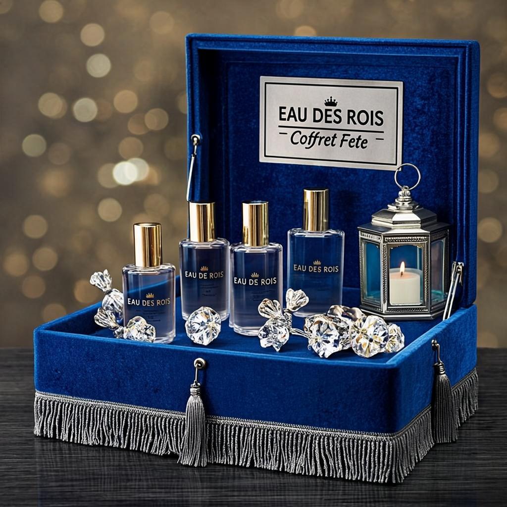 Coffret Fête Lanternes Bleues — L’eau des Rois