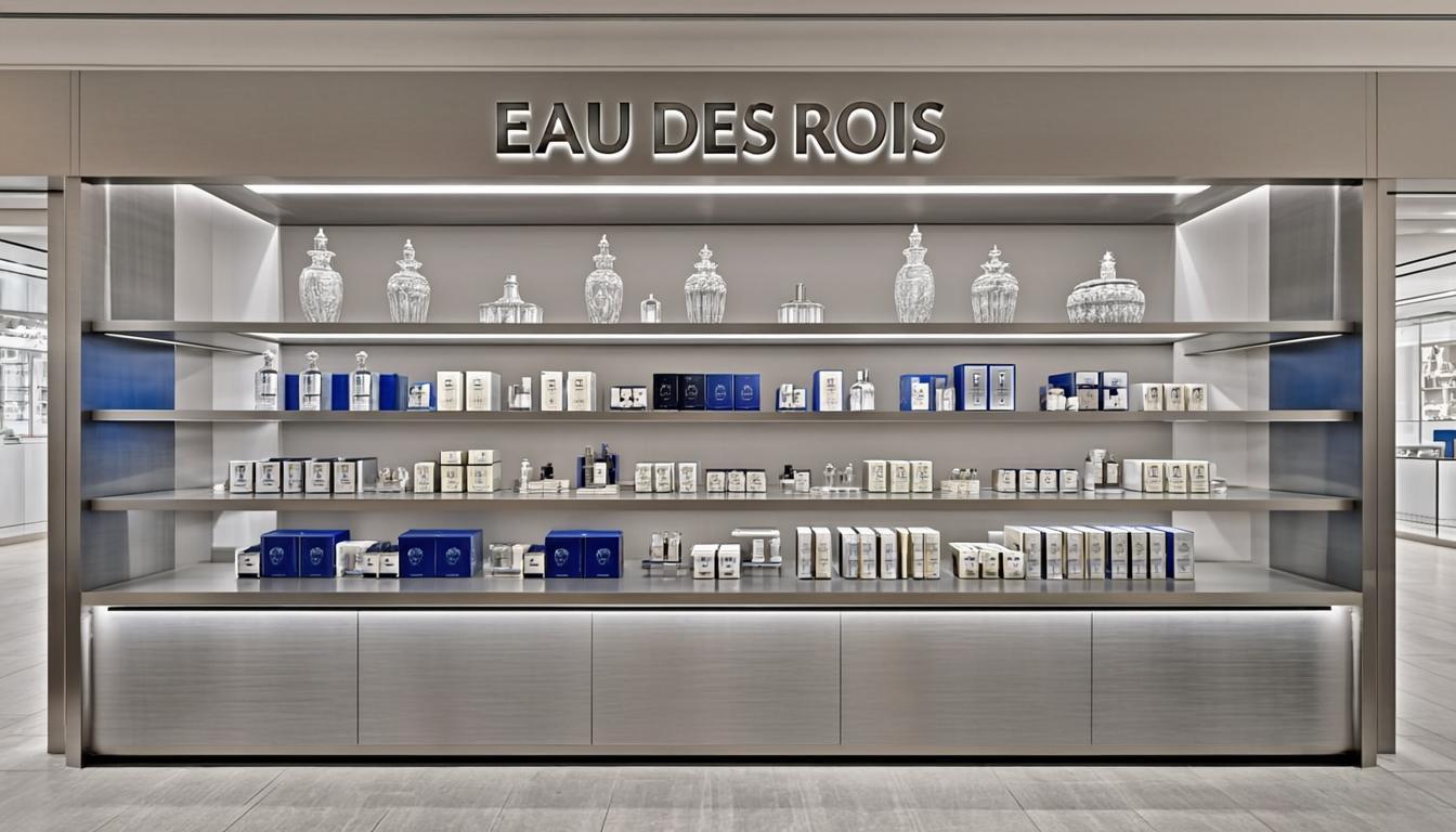 Vitrine Maison Eaux Royales Complete — L’eau des Rois