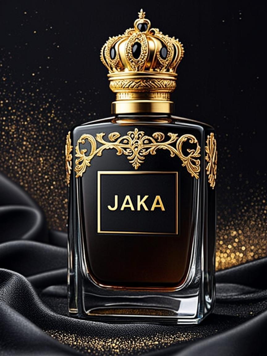 Bouteille Noir Fume Or24k — JAKA