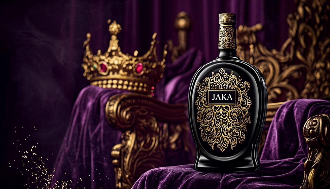 Trône Drape Pourpre — JAKA