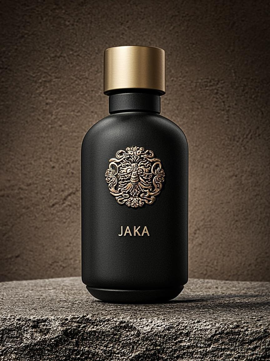 Bouteille Slim Embleme Lion Or — JAKA