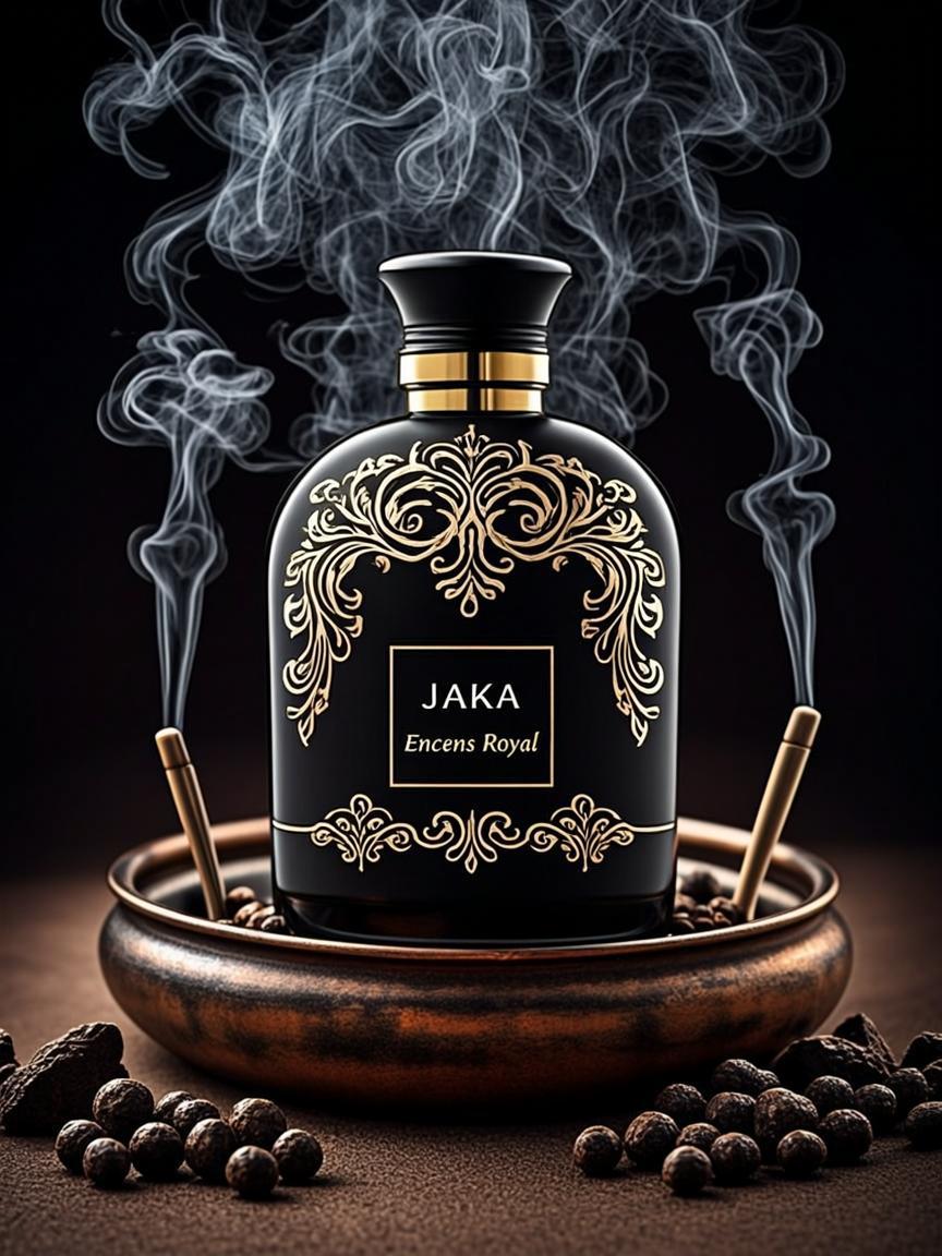 Bouteille Encens Royal Fumee Or — JAKA