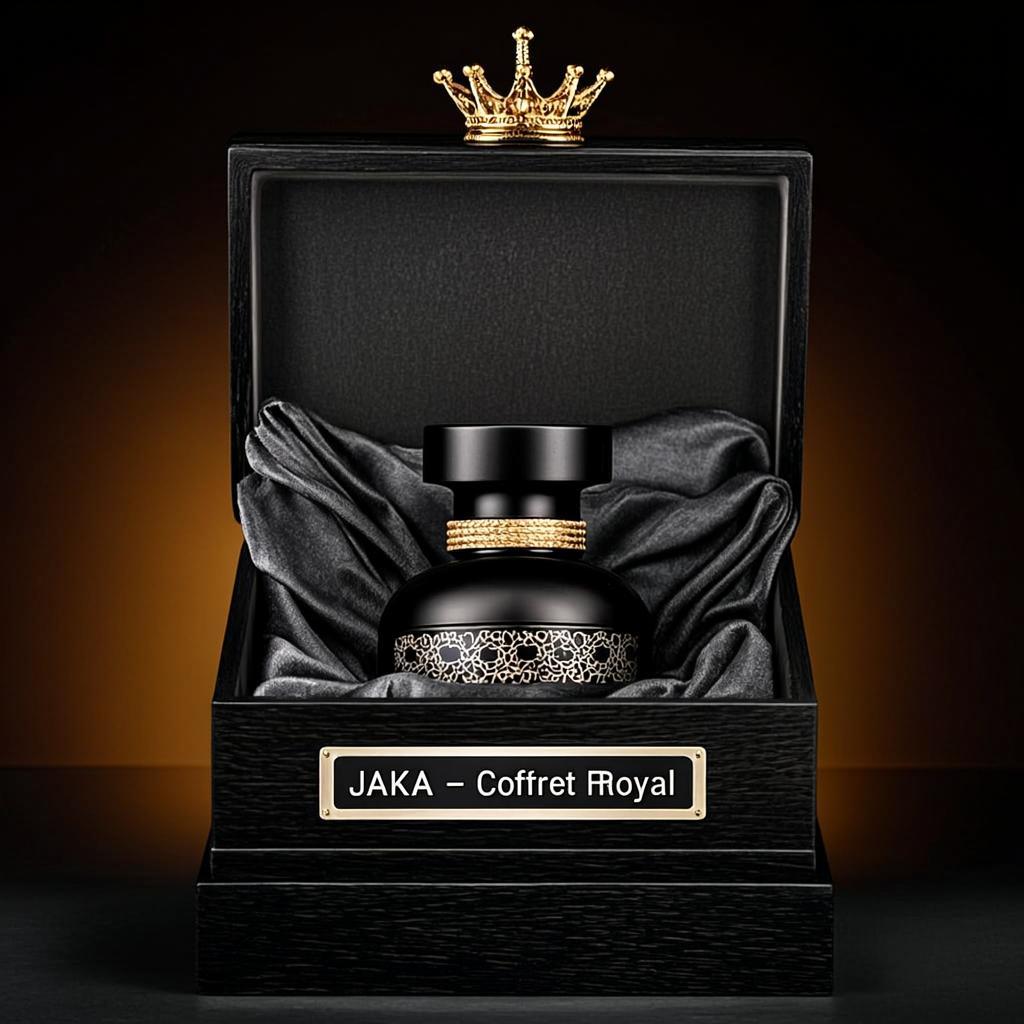 Coffret Bois Ebene Couronnes — JAKA