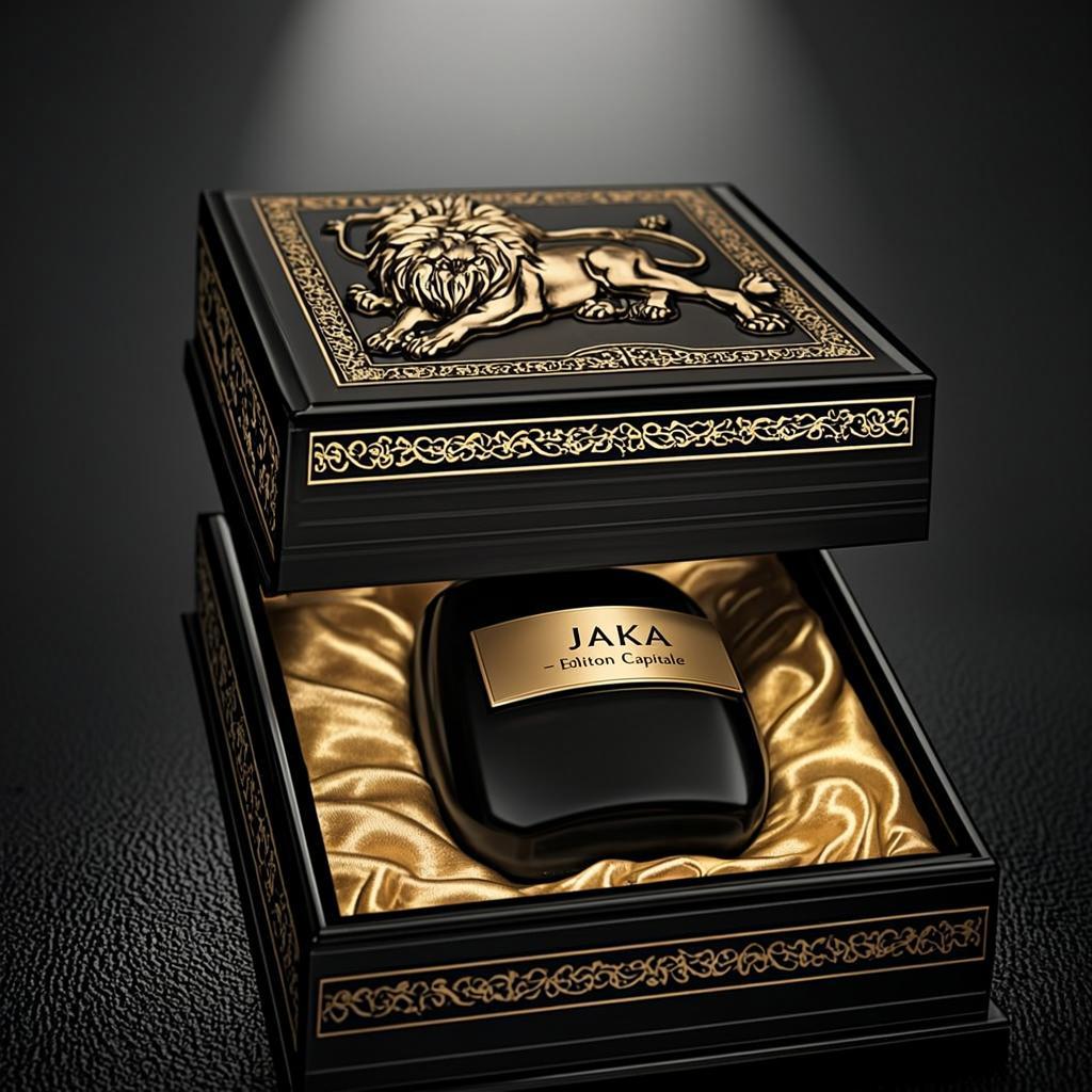 Coffret Capitale Noir Laque — JAKA