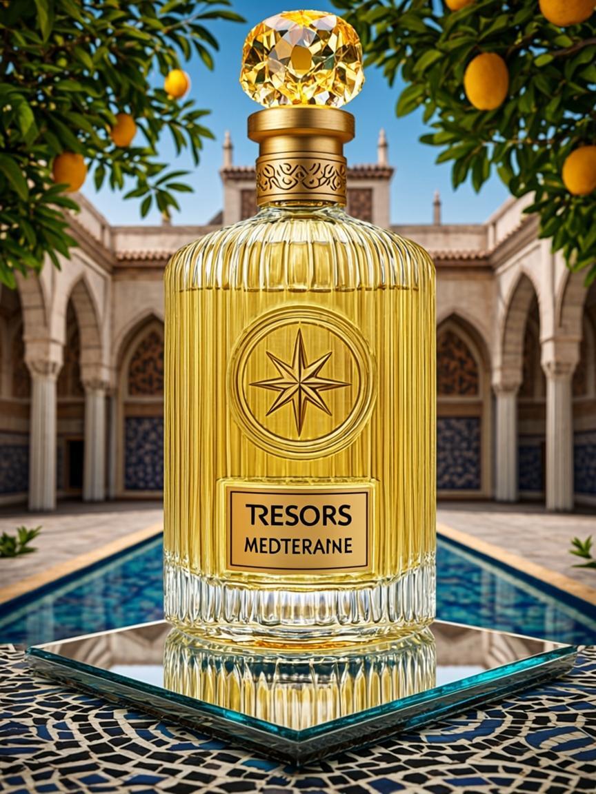 Décanters Mosaïque d'Azur — Trésors de Méditerranée