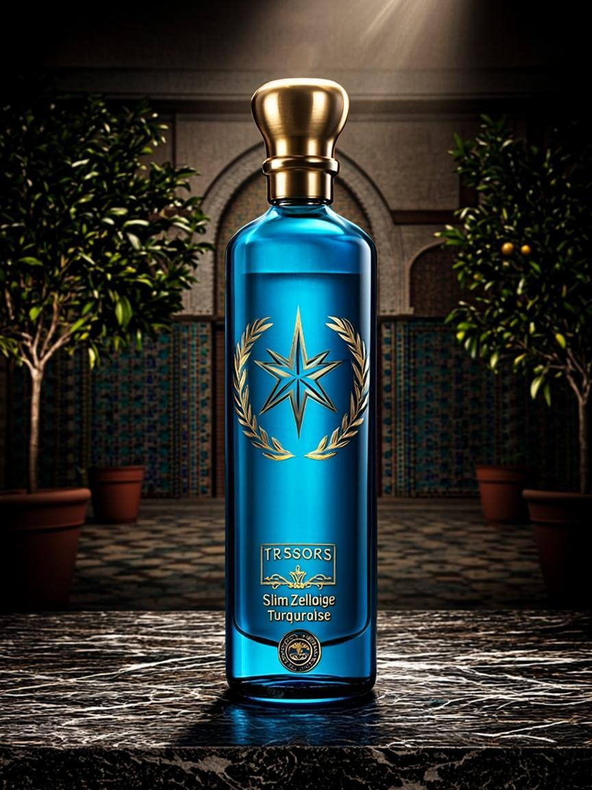 Slim Zellige Turquoise — Trésors de Méditerranée
