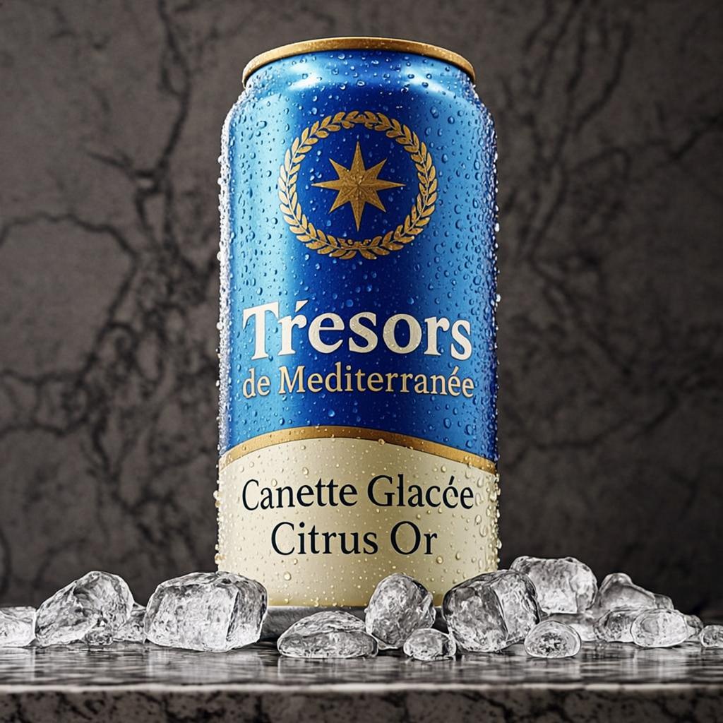 Canette Glacée Citrus Or — Trésors de Méditerranée