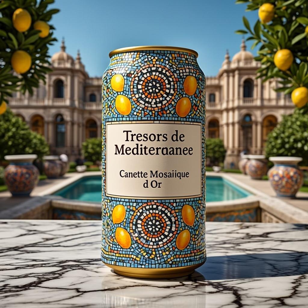 Canette Mosaïque d'Or — Trésors de Méditerranée