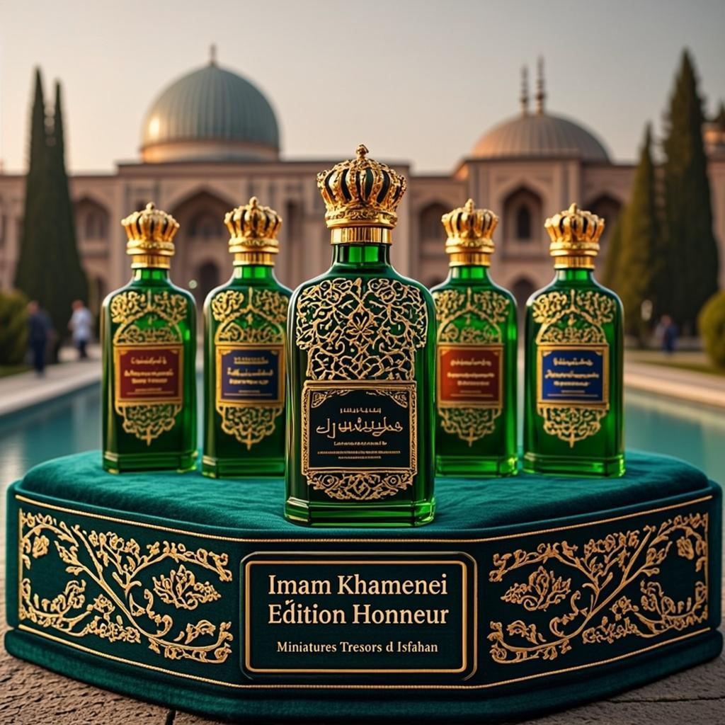 Miniatures Trésors d'Isfahan — Imam Rohoullah Khamenei — Édition Honneur