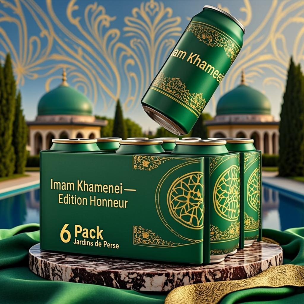 Pack 6 Jardins de Perse — Imam Rohoullah Khamenei — Édition Honneur