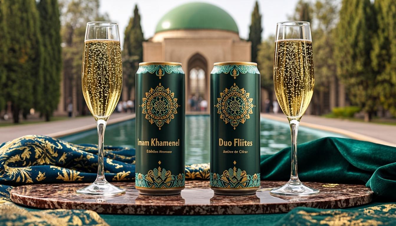 Duo Flûtes Ambre de Chiraz — Imam Rohoullah Khamenei — Édition Honneur