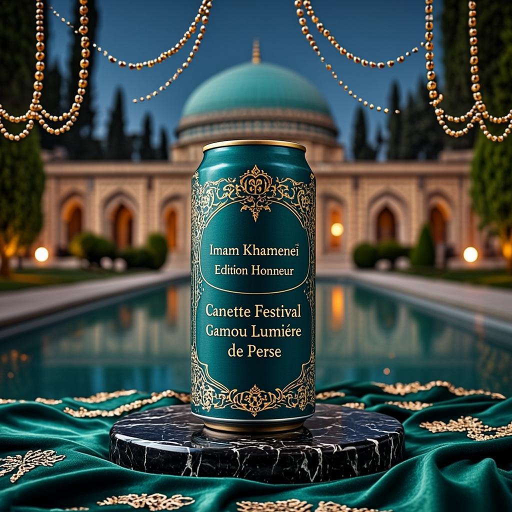 Canette Festival Gamou Lumière de Perse — Imam Rohoullah Khamenei — Édition Honneur
