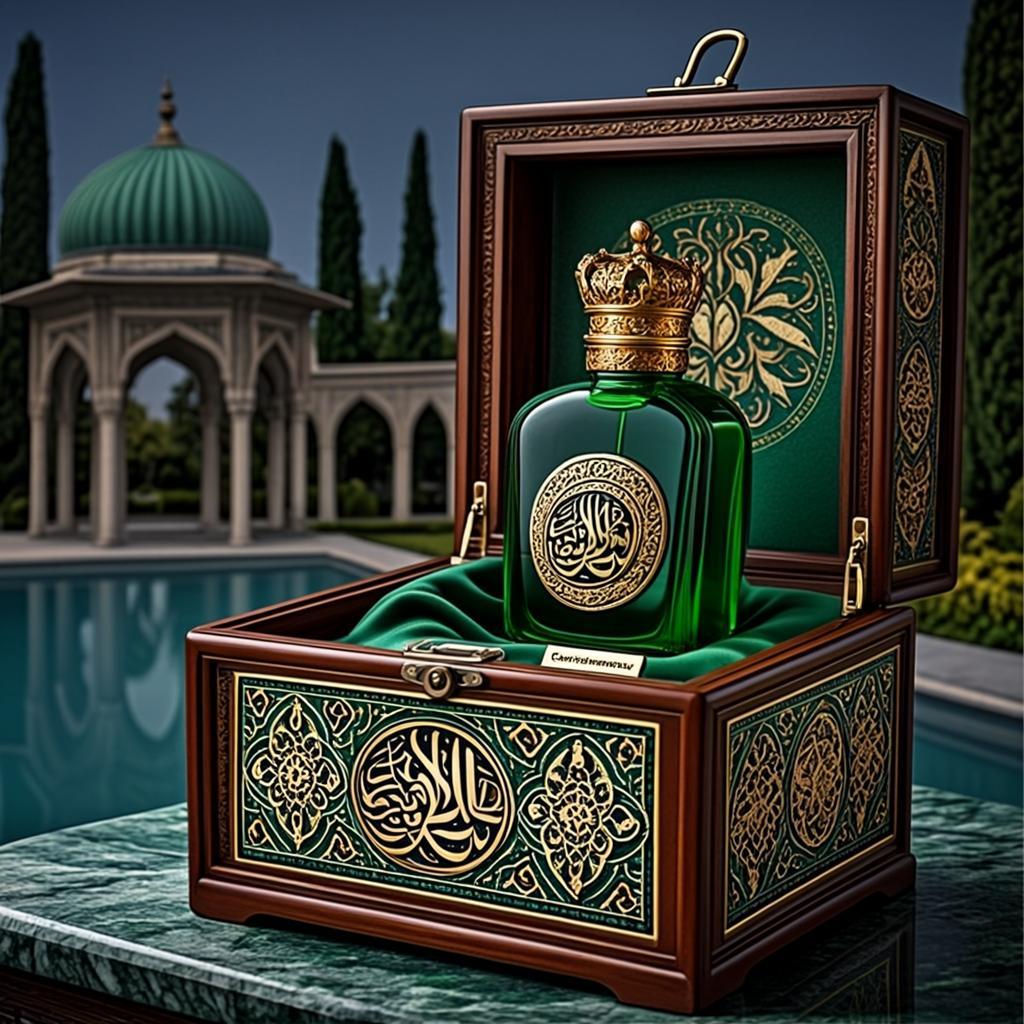 Coffret Bois de Rose Coupole — Imam Rohoullah Khamenei — Édition Honneur