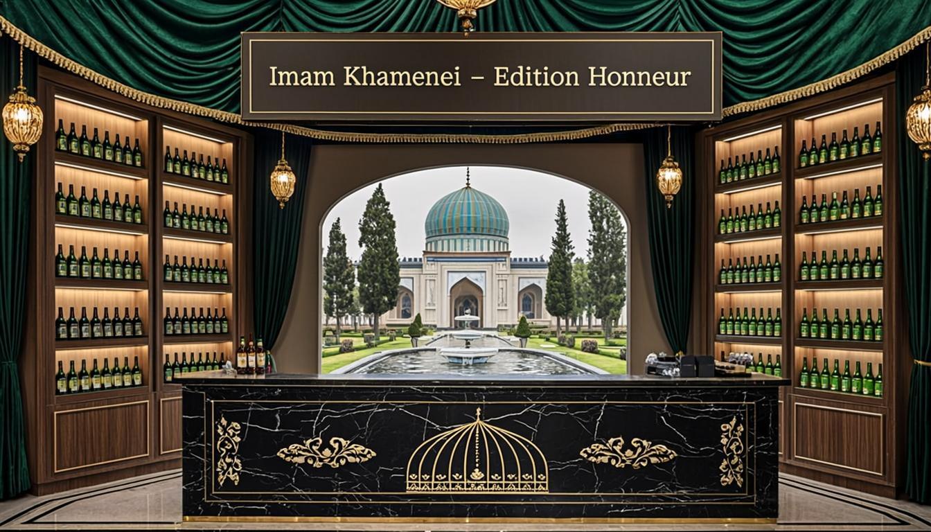 Vitrine Maison Édition Honneur Persane — Imam Rohoullah Khamenei — Édition Honneur