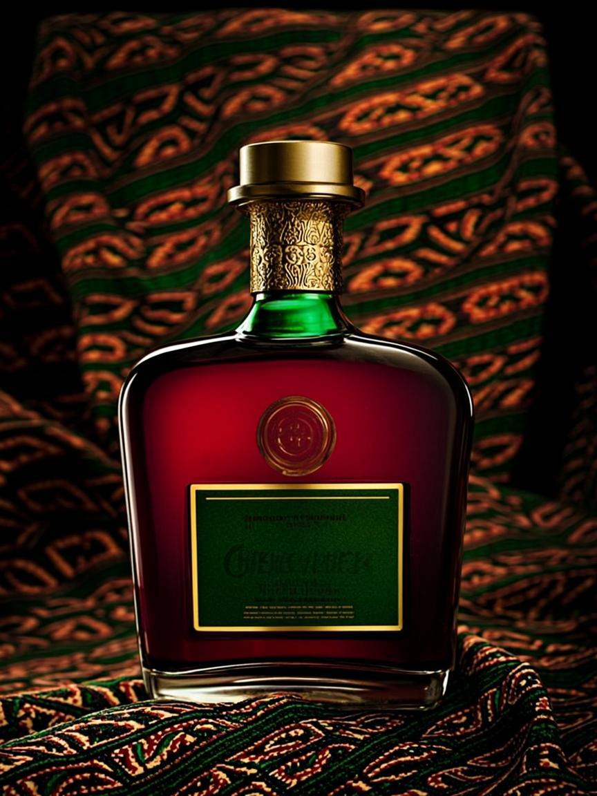 Bouteille Or Vert Wax Dore — Imam Mbaye Dia — Édition Honneur