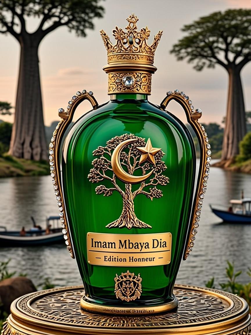 Amphore Joyau Cauris d'Or — Imam Mbaye Dia — Édition Honneur