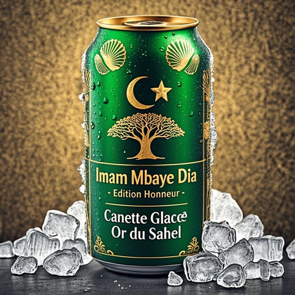 Canette Glacée Or du Sahel — Imam Mbaye Dia — Édition Honneur