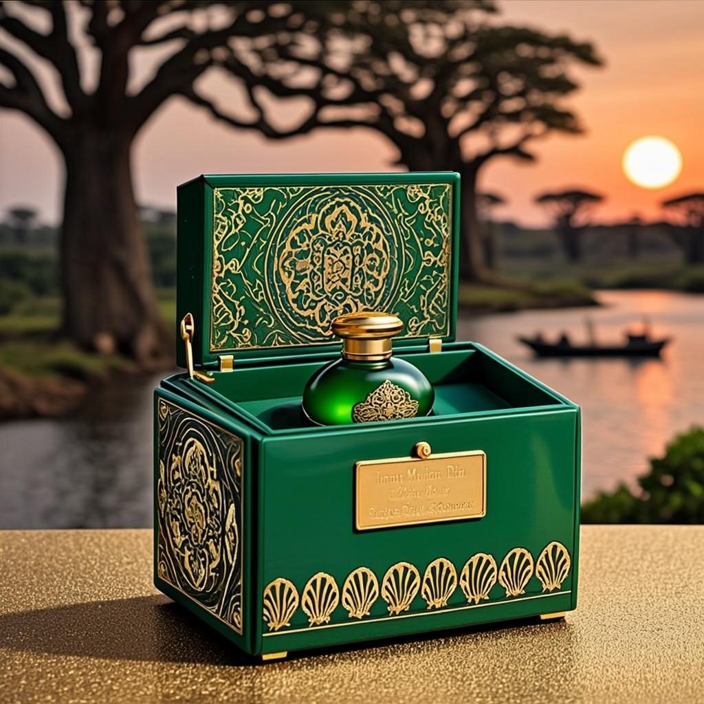 Coffret Capitale Laque Émeraude — Imam Mbaye Dia — Édition Honneur