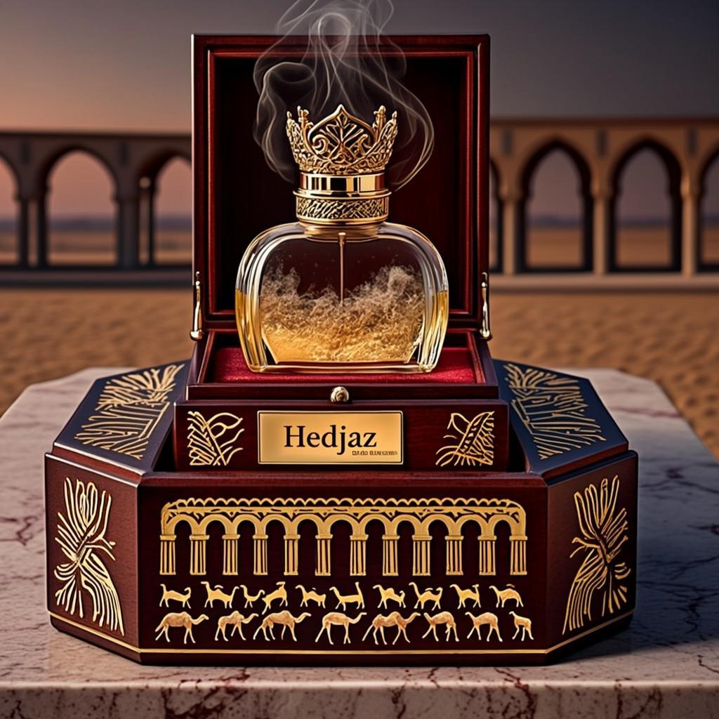 Coffret Bois d'Acajou Arcades — Hedjaz