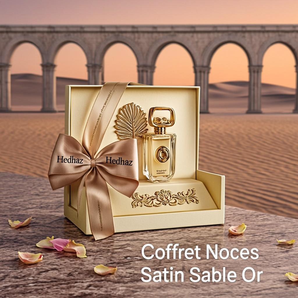 Coffret Noces Satin Sable Or — Hedjaz