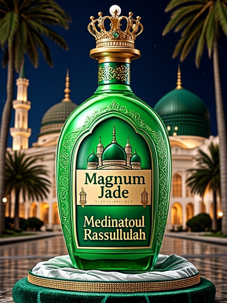 Magnum Jade Couronne de Perle — Medinatoul Rassulullah