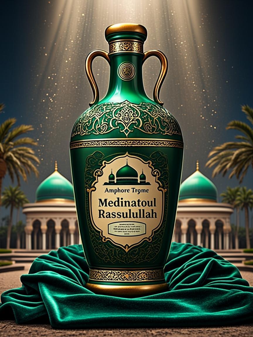 Amphore Trône du Dôme Vert — Medinatoul Rassulullah