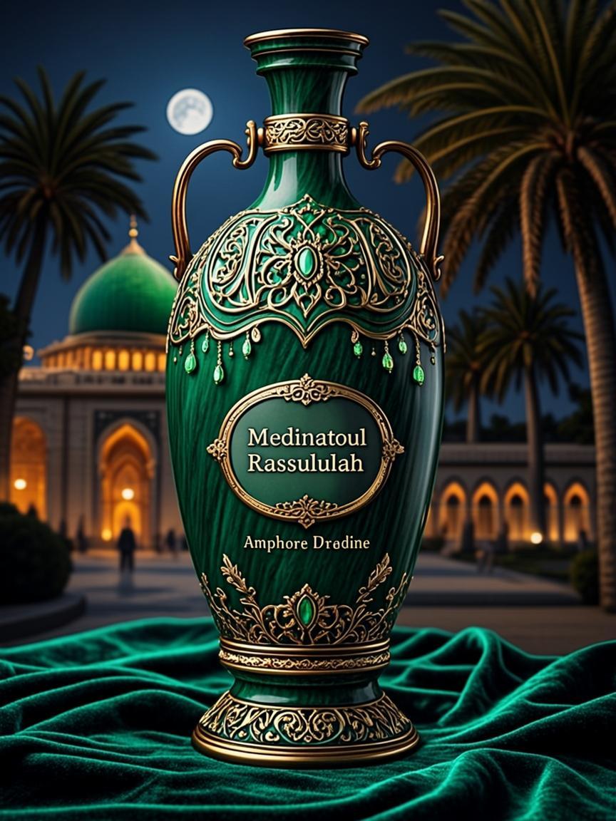 Amphore Gravure Portes de Médine — Medinatoul Rassulullah