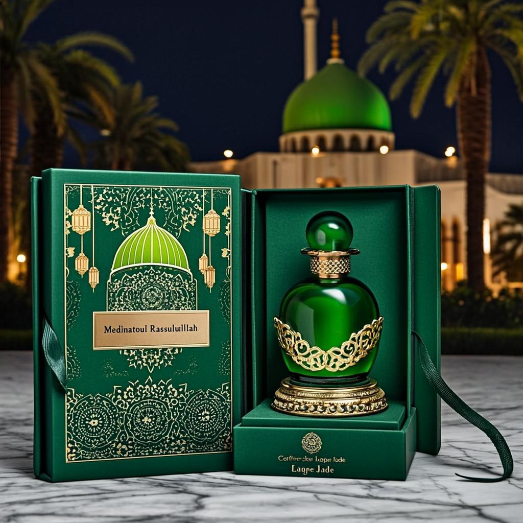 Coffret Capitale Laque Jade — Medinatoul Rassulullah