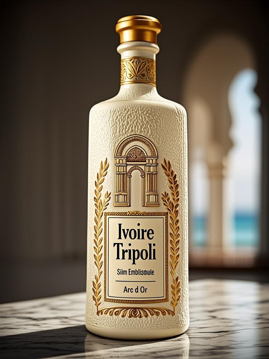 Slim Emblème Arc d'Or — Ivoire Tripoli