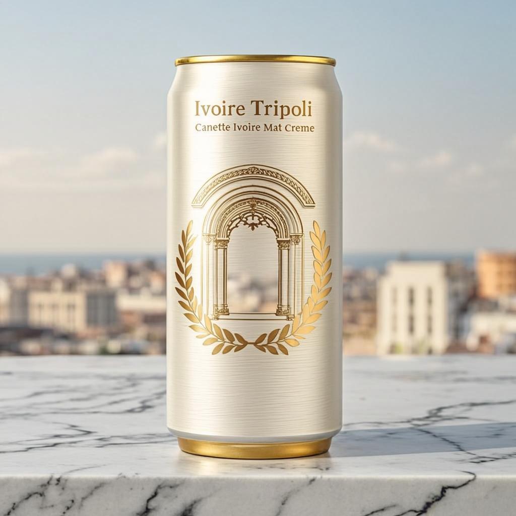 Canette Ivoire Mat Crème — Ivoire Tripoli