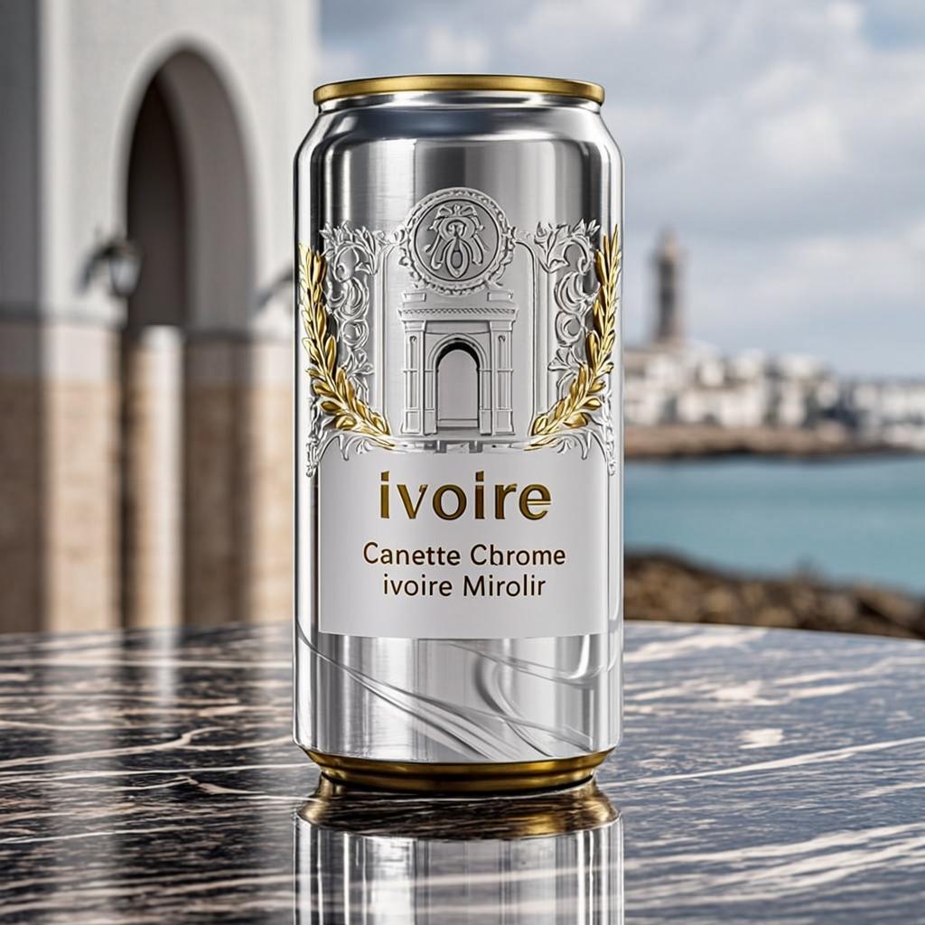 Canette Chrome Ivoire Miroir — Ivoire Tripoli