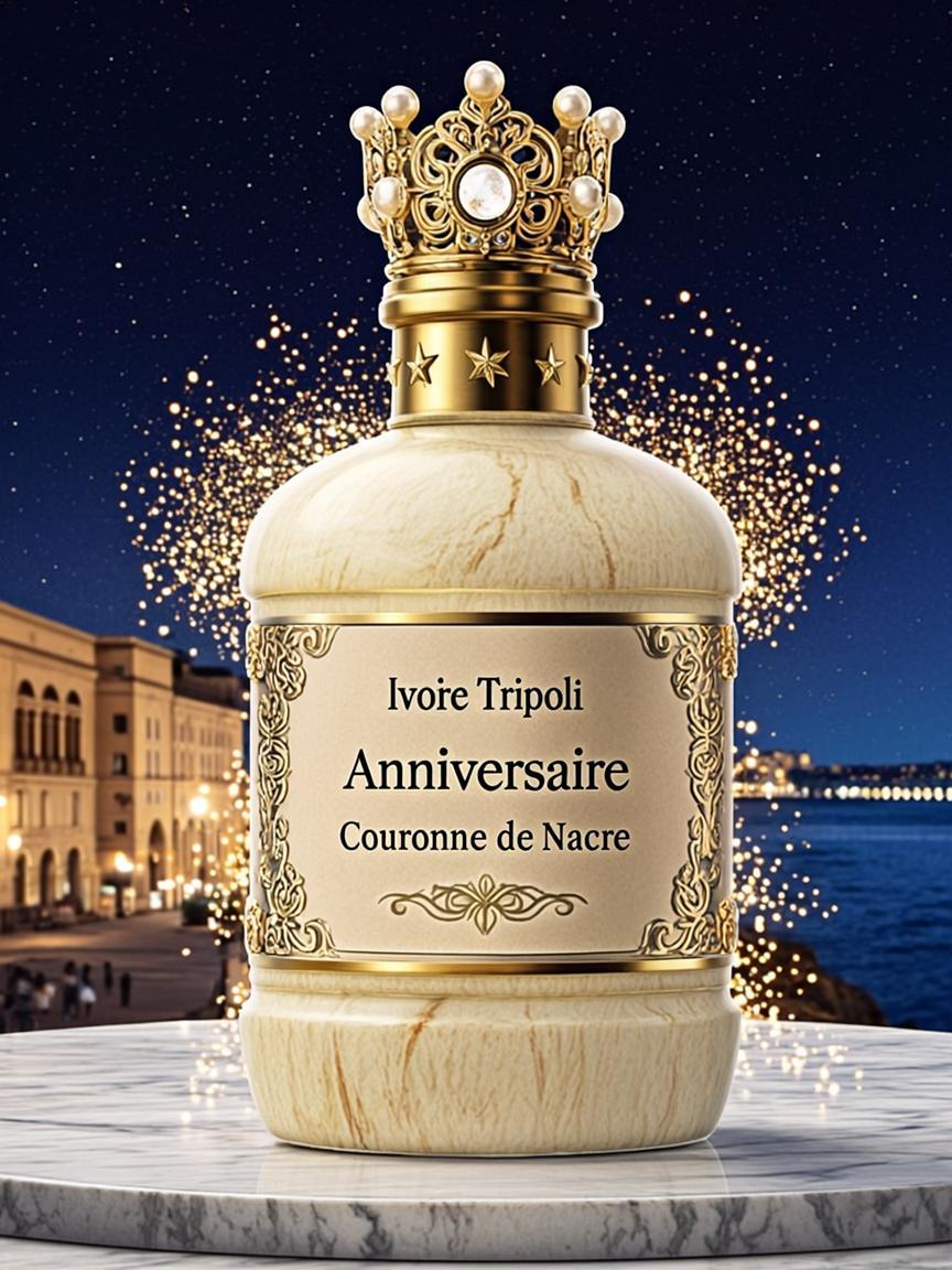 Anniversaire Couronne de Nacre — Ivoire Tripoli